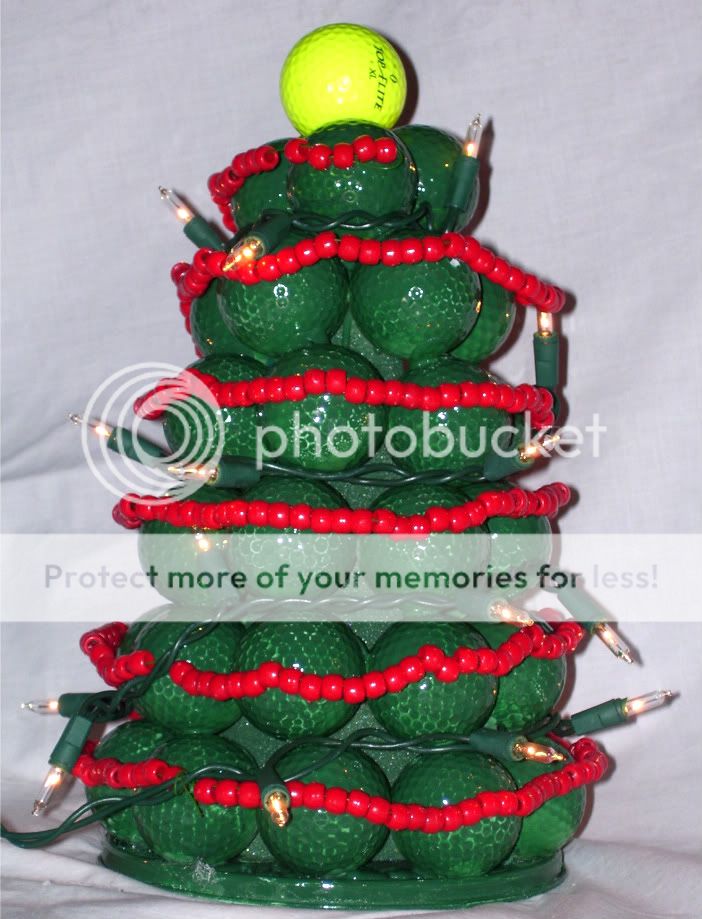 Cynspiration Golf Ball Christmas Tree